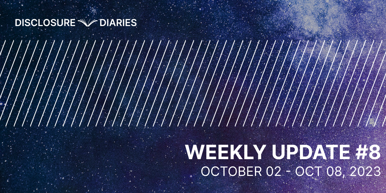 Disclosure Diaries Update #8