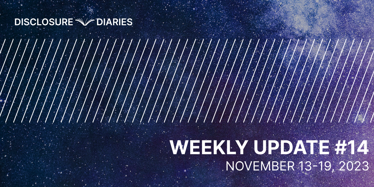 Disclosure Diaries Update #14