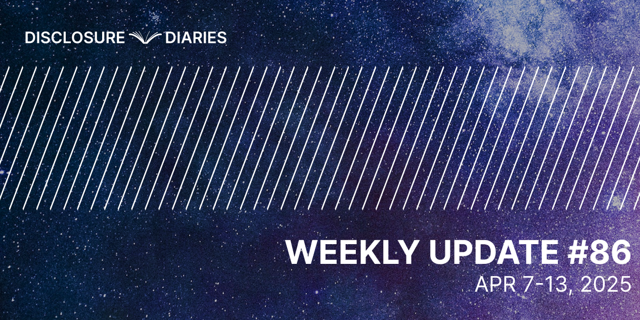 Disclosure Diaries Update #86