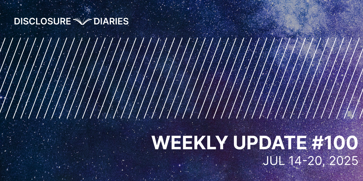 Disclosure Diaries Update #100