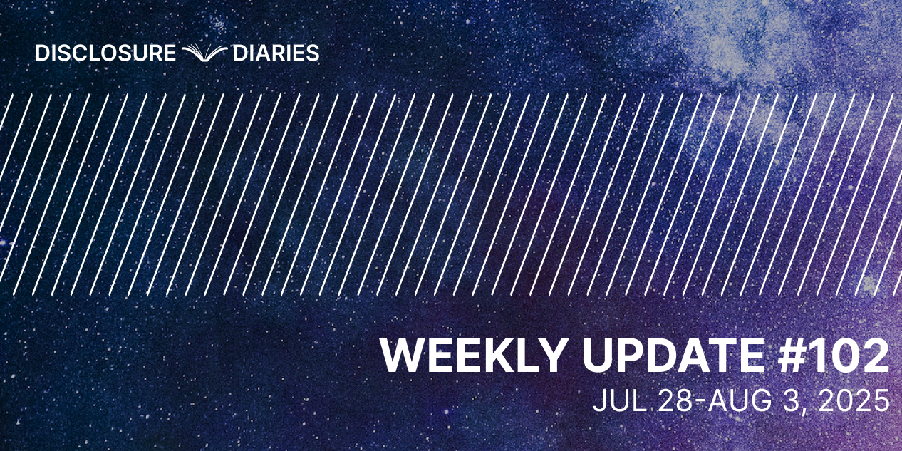 Disclosure Diaries Update #102